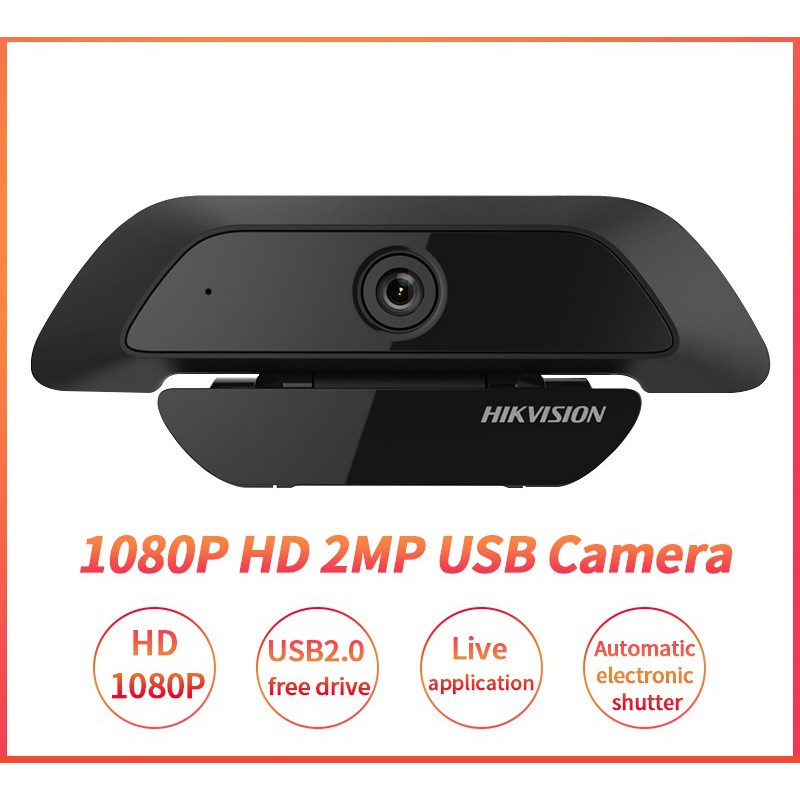 Webcam máy tính có mic HIKVISION DS-U12 chuyên dụng cho Livestream, Học và Làm việc Online siêu rõ nét