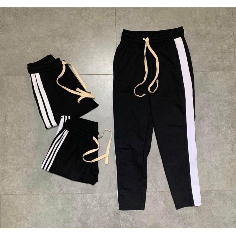 Quần dài thể thao nam . Quần thể thao nam sọc đơn giản . LINEN TUSUMO | BigBuy360 - bigbuy360.vn