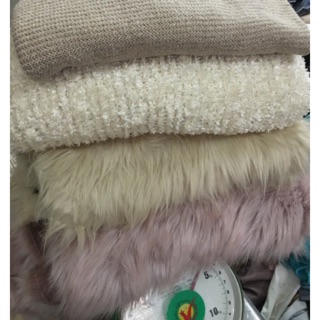 Vải lông dài và len