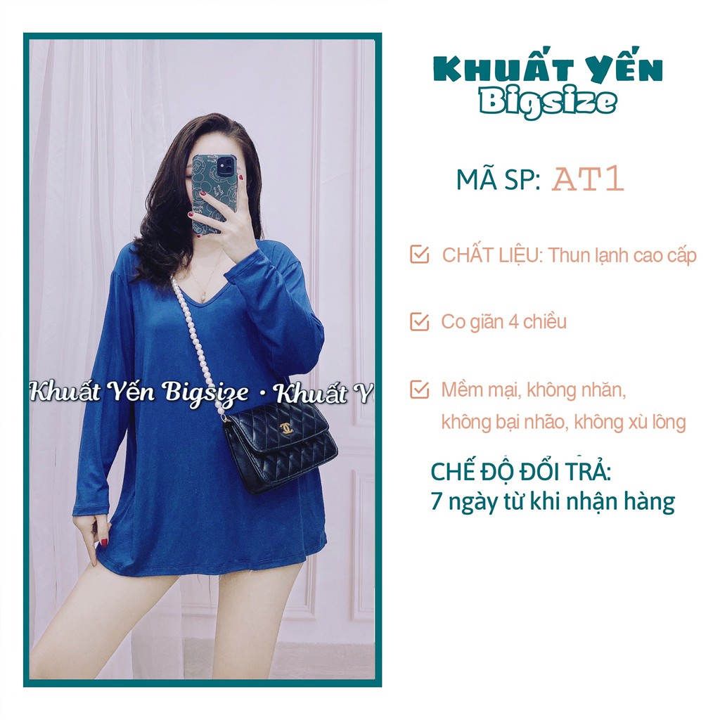 (50-100kg) Áo thun nữ cổ tim form rộng nhiều màu tay ngắn cổ V chất mát 50kg đến 100kg Khuất Yến | BigBuy360 - bigbuy360.vn