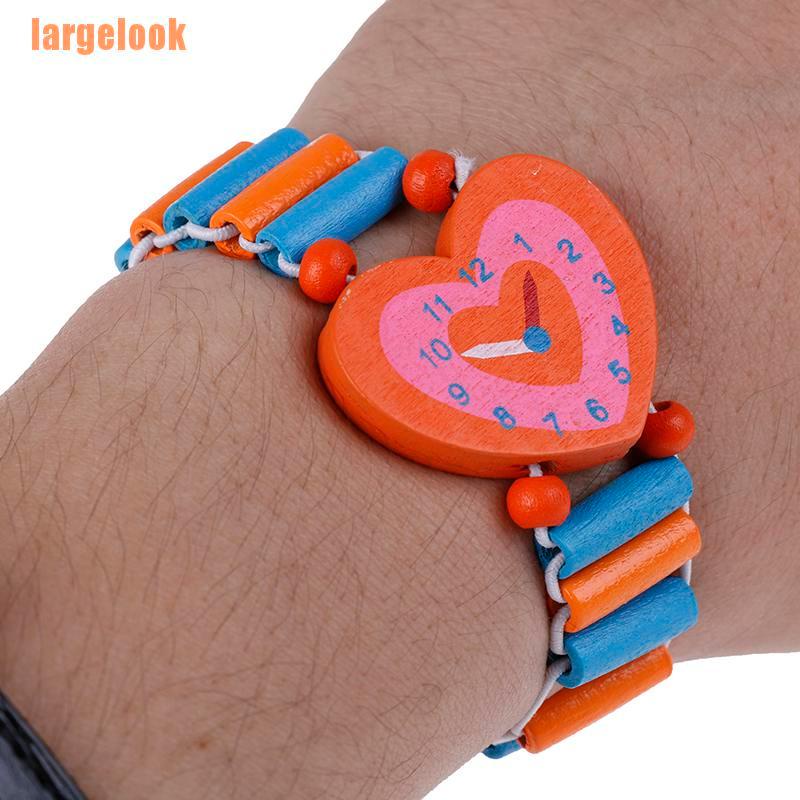 Đồng hồ đeo tay giả gỗ thời trang cho bé trai và gái