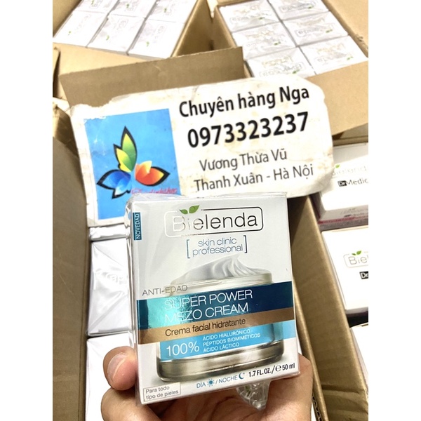 Kem dưỡng Bielenda Skin Clinic Professional cải thiện hiệu quả chất lượng da 50ml