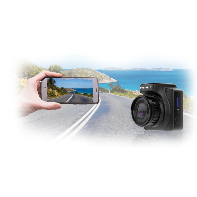 Camera hành trình Vietmap IR23 hồng ngoại | GPS + Kèm thẻ Nhớ- Hãng phân phối chính thức