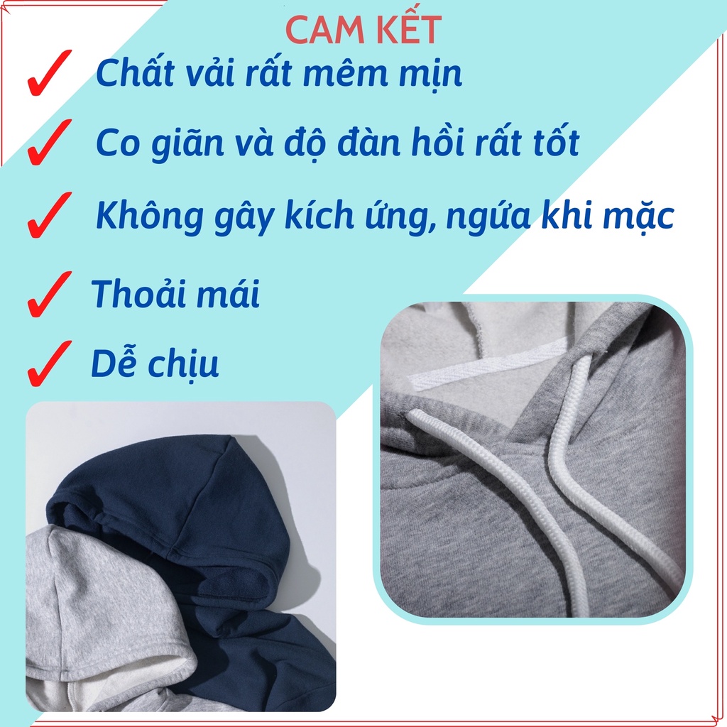 [Mã 12FASHIONSALE1 giảm 10K đơn 50K] Áo Hoodie UNISEX Nam Nữ BASIC Cao cấp có chữ in họa tiết đẹp - Hot Trend | BigBuy360 - bigbuy360.vn