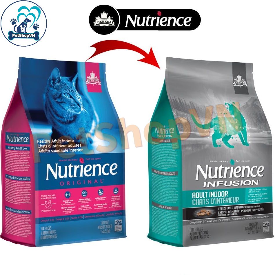 5KG THỨC ĂN HẠT NUTRIENCE ORIGINAL CAT CHO MÈO TRƯỞNG THÀNH VỊ THỊT GÀ & RAU CỦ - THỨC ĂN CHO MÈO