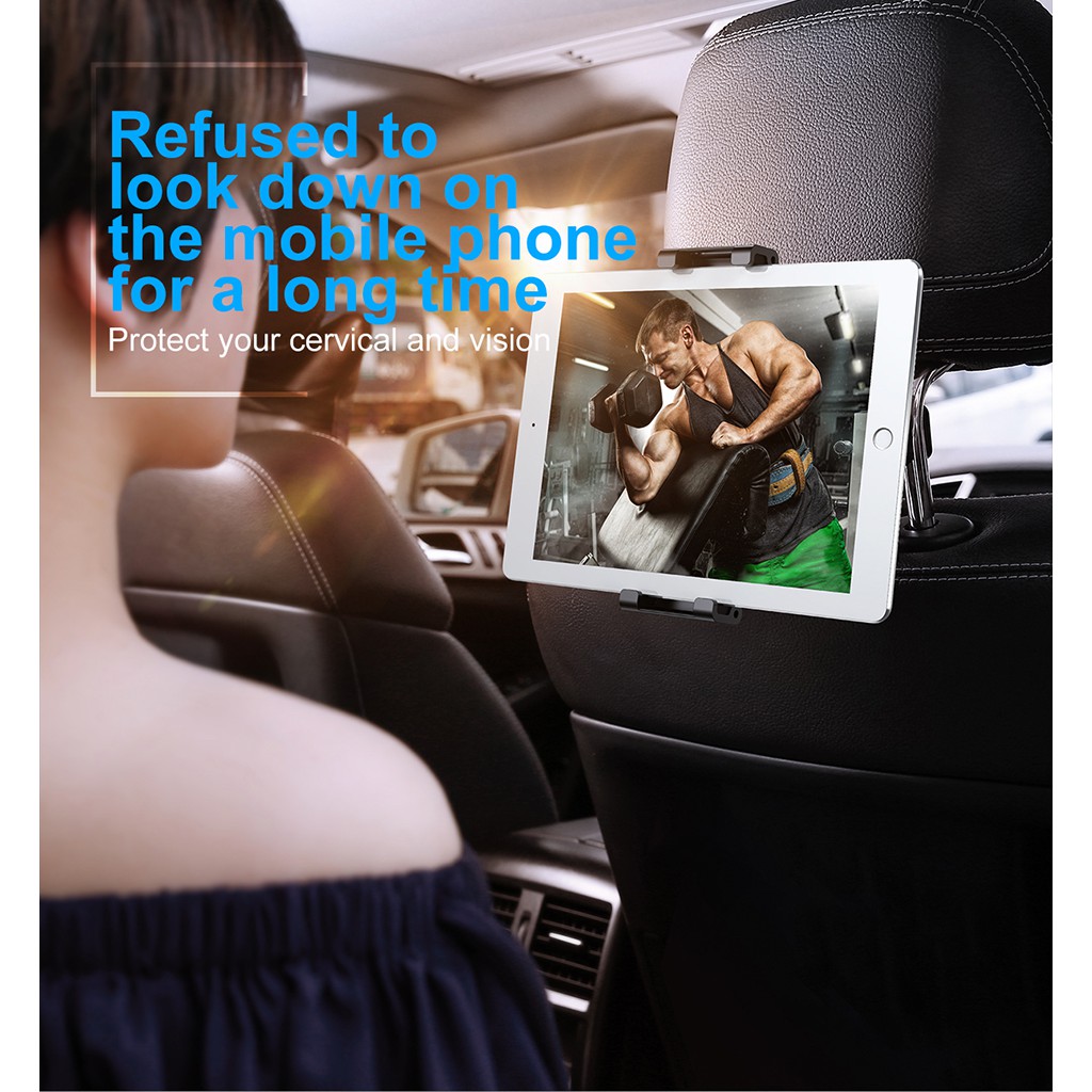 Đế giữ điện thoại / iPad sau ghế trên xe hơi - Baseus Backseat Car Mount LV236