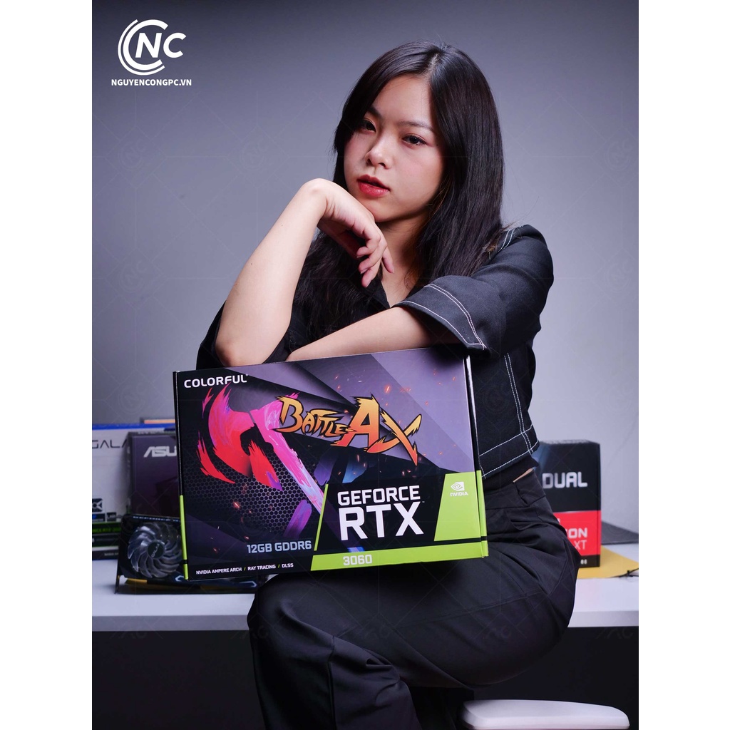 Card Màn Hình Colorful GeForce RTX 3060 NB DUO 12G L-V - Hàng chính hãng BH 36 Tháng | BigBuy360 - bigbuy360.vn