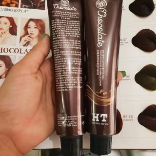Nhuộm phủ bạc Chocolate HT