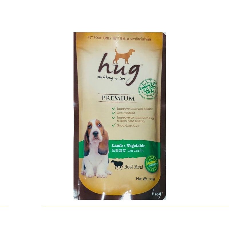 Pate Hug cho chó gói 120g