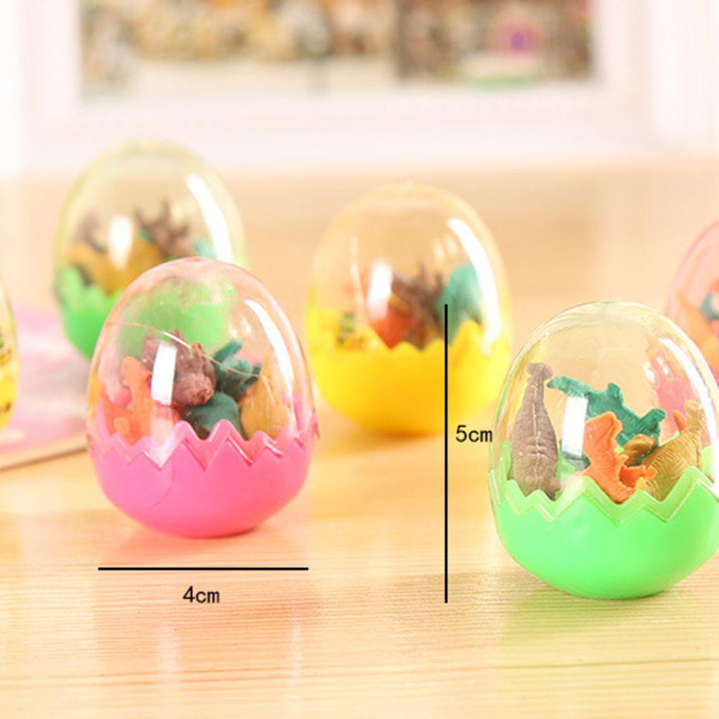 Bộ 8 Cục Tẩy Bút Chì Hình Quả Trứng Không Độc Hại Dành Cho Học Sinh