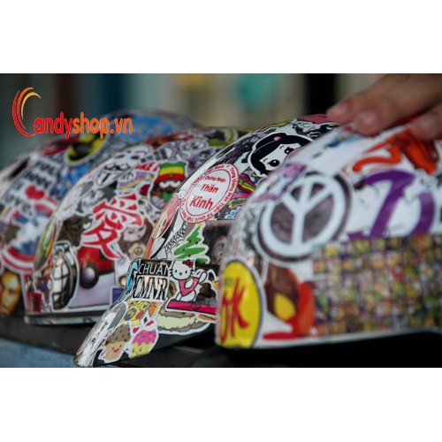 Combo 5 tờ Sticker dán Vali dễ thương bởi candyshop88