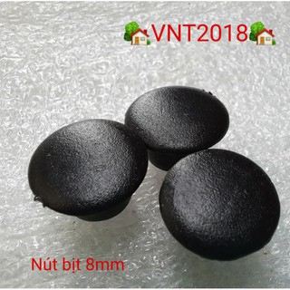 2 Nút nhựa bịt lỗ phi 8mm