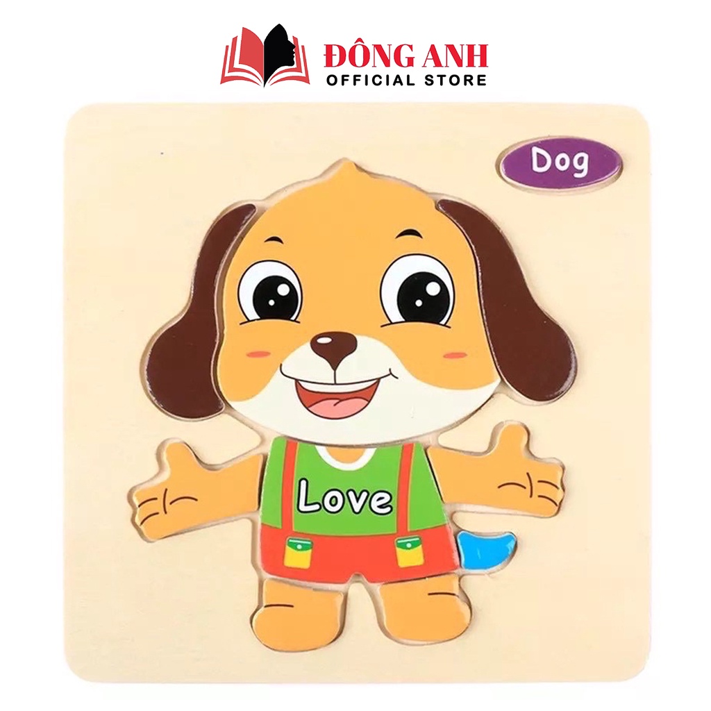 Tranh ghép gỗ 3D Baostore nhiều chủ đề dành cho bé từ 1-4 tuổi