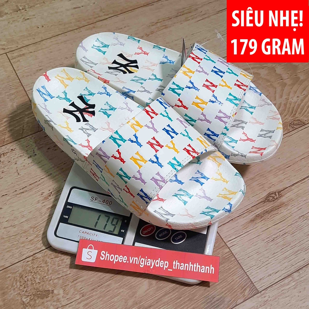 Dép 𝐌𝐋𝐁 Nữ Quai Ngang Monogram hot trend 2021