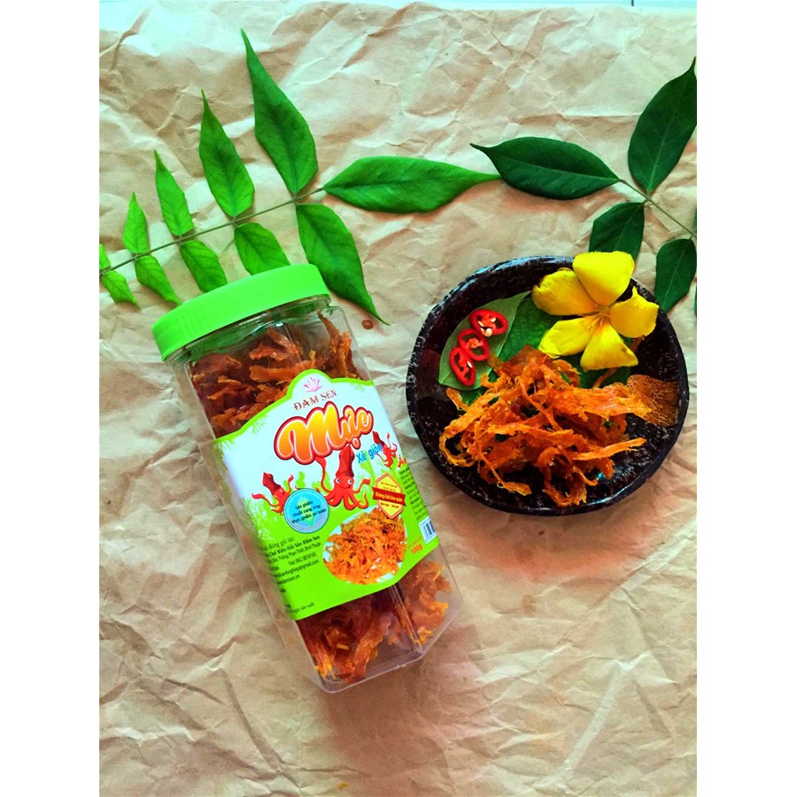 Mực xé giòn Đầm Sen Mực ăn liền 100gr