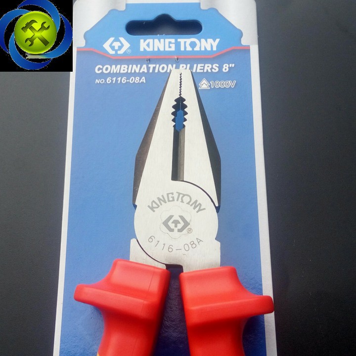 Kềm điện Kingtony 6116-08A 1000V 8 inch