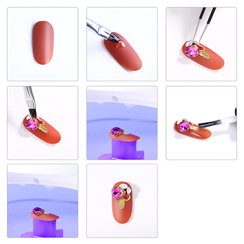 Hộp đá hoa cương 3D chuyên dụng trang trí móng tay nghệ thuật