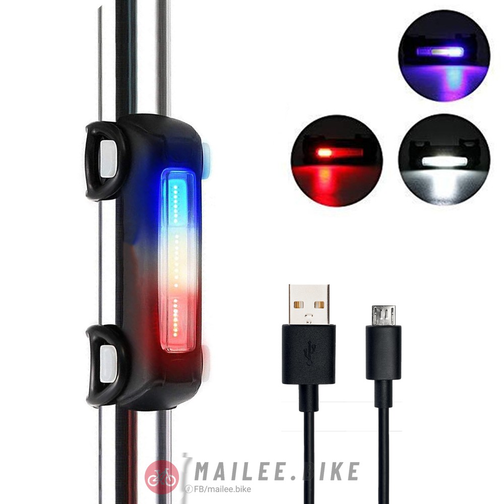 Đèn Đuôi Xe Đạp Đèn Led Gắn Đuôi Xe Đạp Siêu Sáng Chống Nước Sạc Điện Usb 7 Chế Độ Sáng Đèn Hậu Cảnh Báo Nguy Hiểm