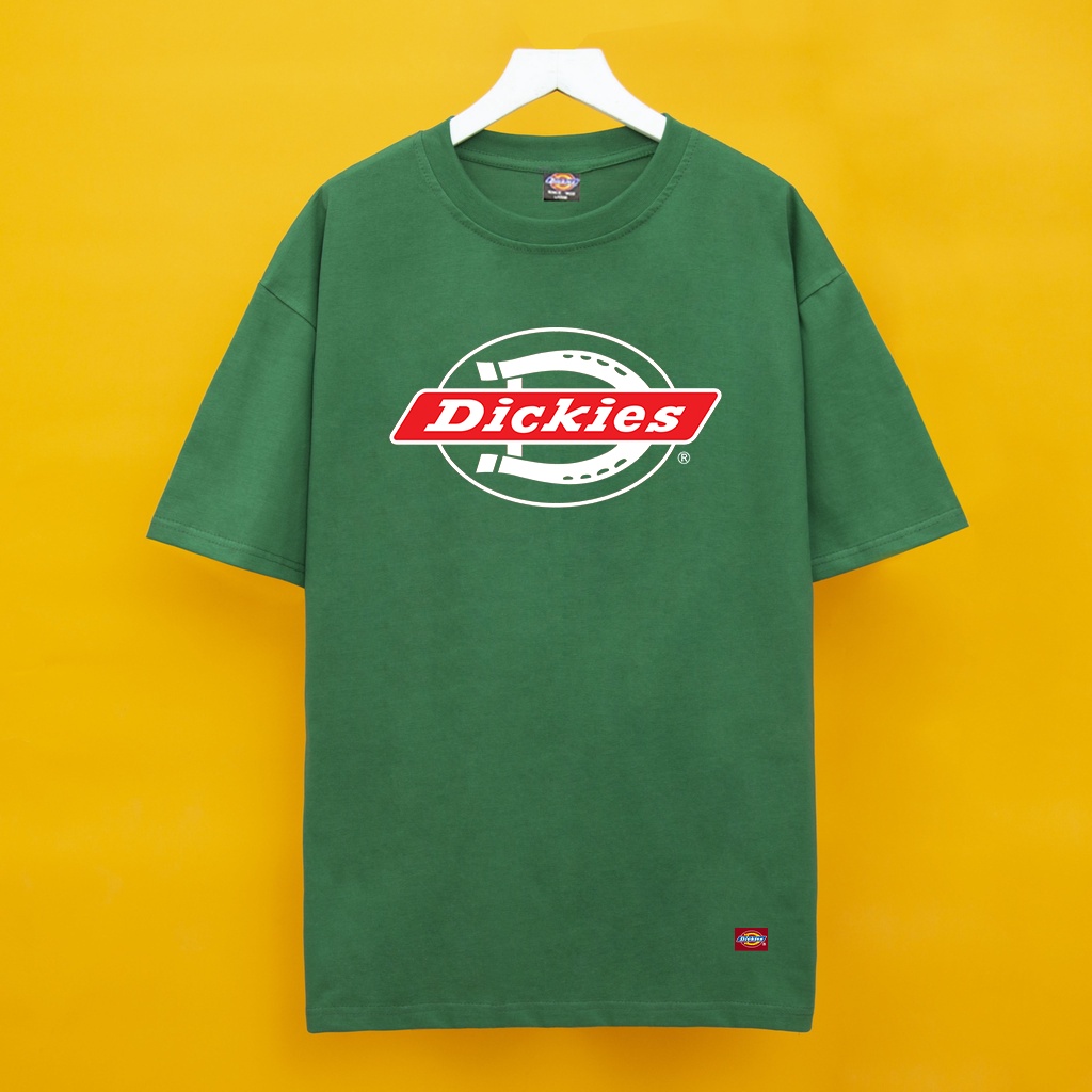 Áo Thun Dickies Đỏ Ngang form rộng -T-Shirt Dickies cao cấp-DK28-Streetwears SG