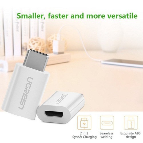 Đầu chuyển USB Type C sang Micro USB Ugreen 30154 - Hàng Chính Hãng