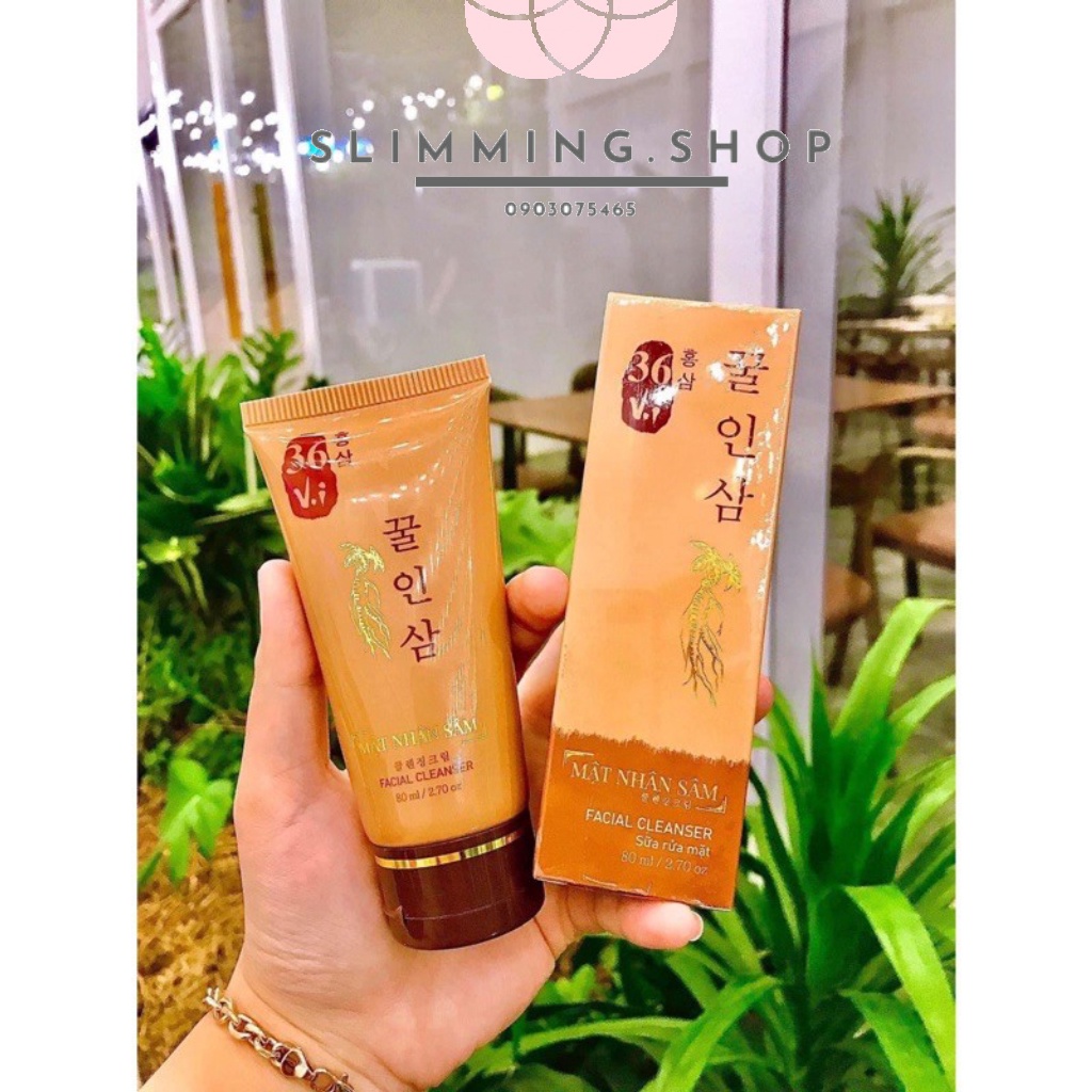 (new100%) Sữa rửa mặt sâm đỏ 80ml giá tốt