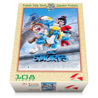 Tranh xếp hình Tia Sáng 108 mảnh - Xì Trum  - MSP: 108-092