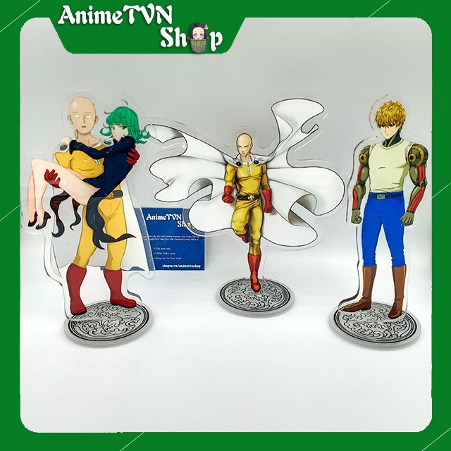 Tượng Mica Standee anime/manga One Punch Man - Nhựa Cứng Acrylic In nhiều chi tiết sắc nét