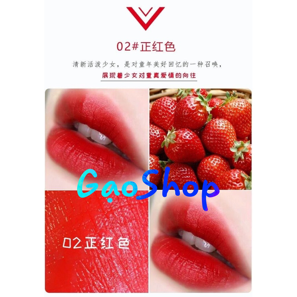 💄💄Set Son Cô Tiên, Sét 5 Cây Son Kem Lì Cổ Trang Cô Tiên Hồ Ly -Son Cực Mềm Mịn Môi | BigBuy360 - bigbuy360.vn