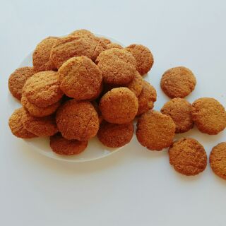 Bánh hạnh nhân hạt lanh dừa Keto