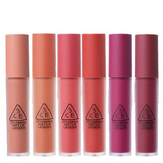 Son kem lì 3CE SOFT LIP LACQUER