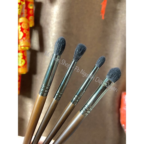 Set cọ blend đánh phấn mắt lông thú tự nhiên cho người mới bắt đầu