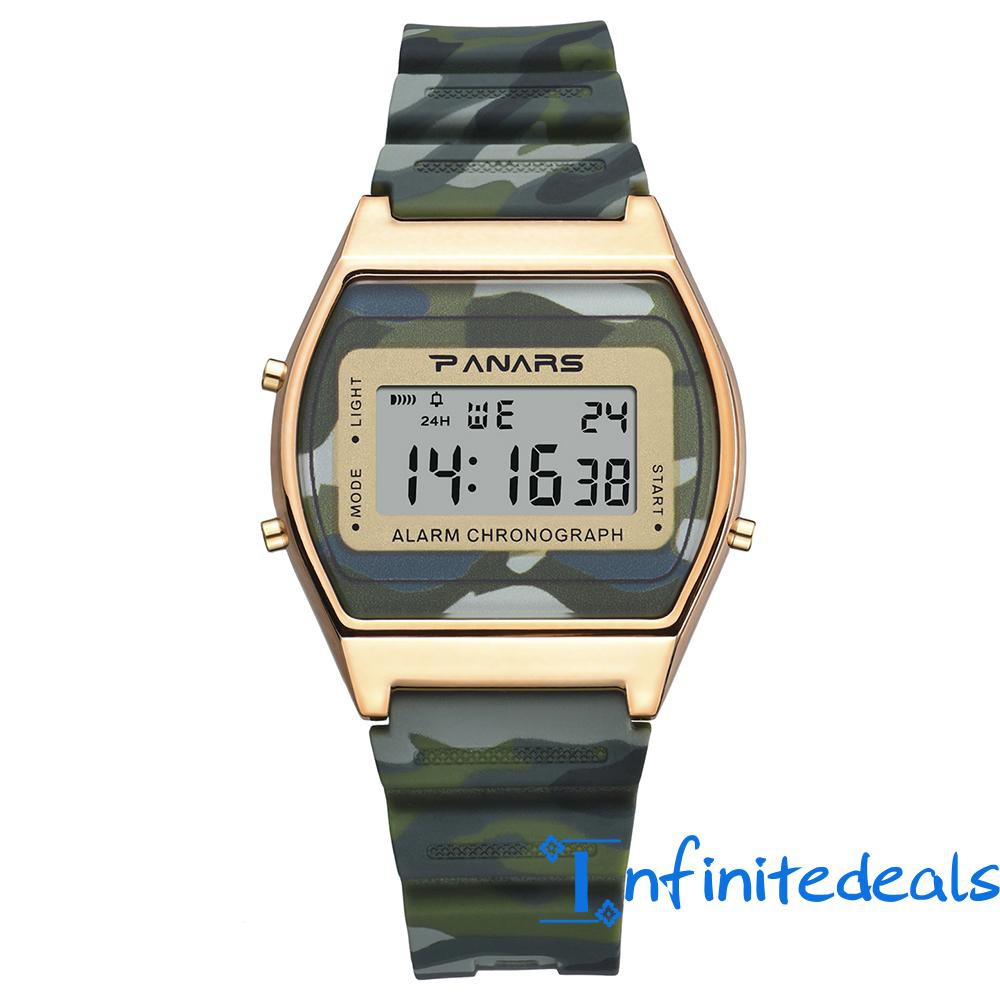 Đồng Hồ Điện Tử Panars 8127 Chống Nước Có Màn Hình Hiển Thị Lcd