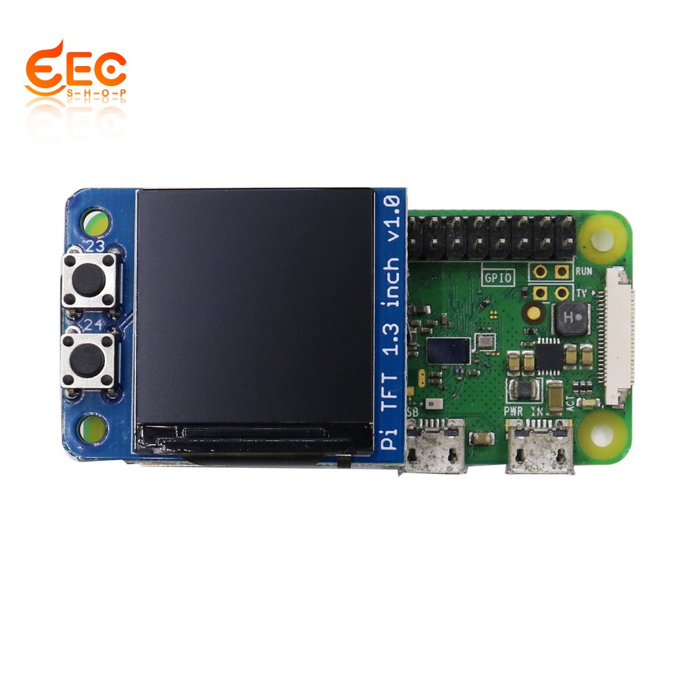 Màn Hình Cảm Ứng Mini Pi Tft 1.3inch - 240x240 Cho Raspberry Pi