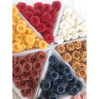 Hoa bột nail,hoa hồng bột gắn móng