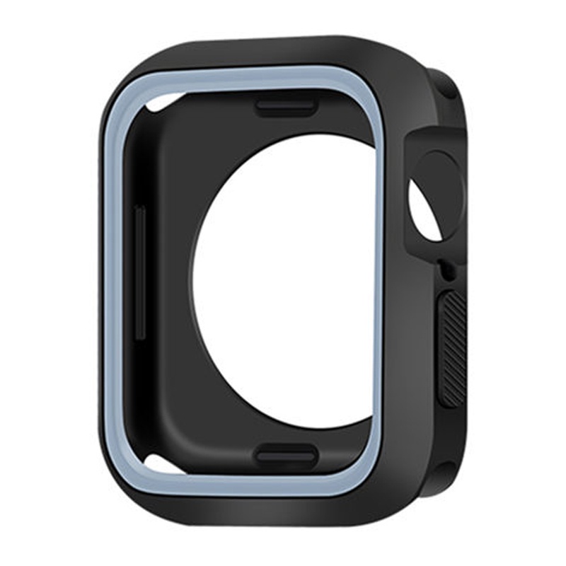 Vỏ Silicone Mềm Bảo Vệ Đồng Hồ Apple Watch 45mm 44Mm 40Mm 42Mm 38Mm iwatch Series 7 6 5 4 3 SE 41Mm