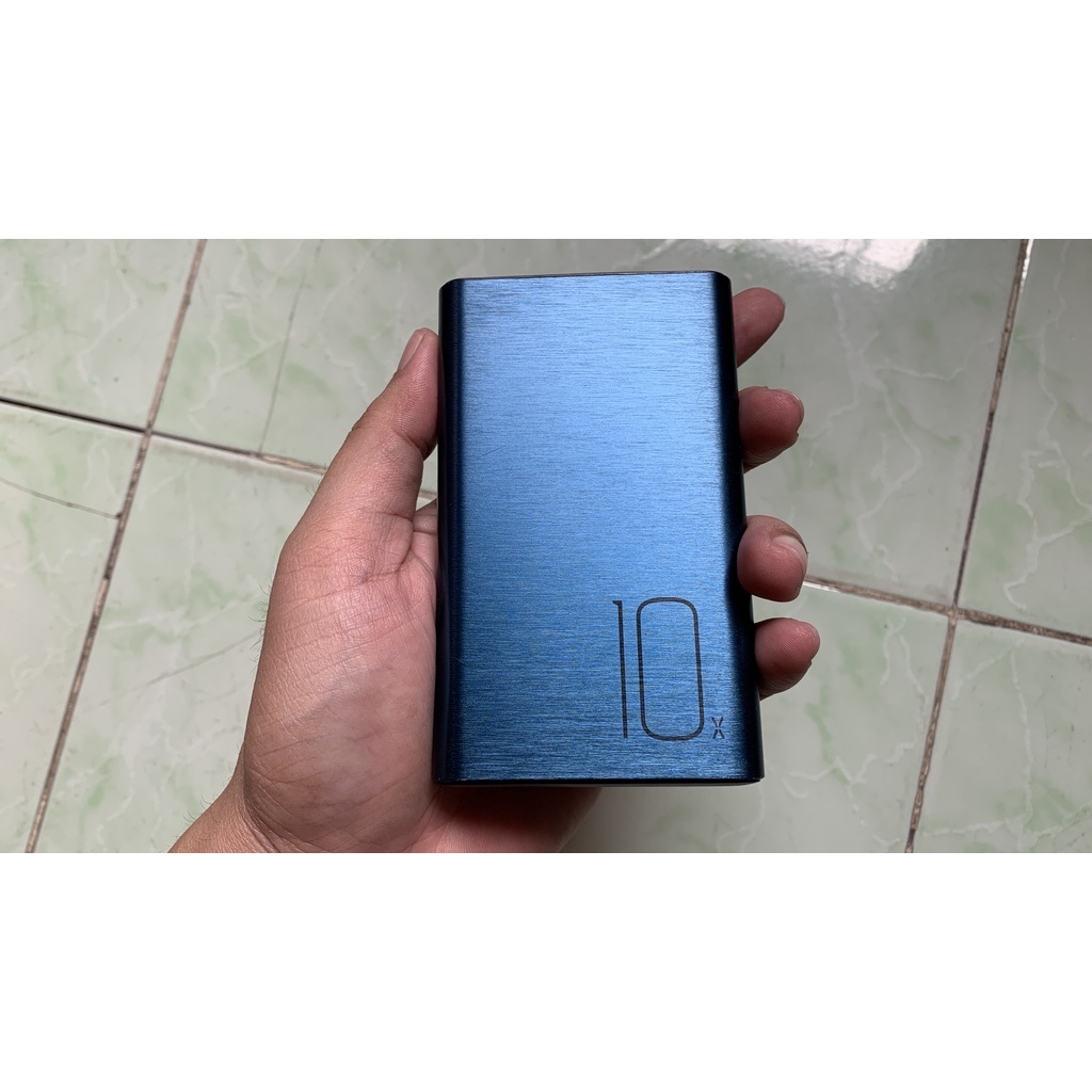 Pin sạc dự phòng Xmobile 10000mah vỏ nhôm sạc Type C.