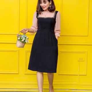 V24 Nga Design Váy cho con bú đẹp - che khuyết điểm tốt