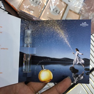 Vial nước hoa nữ hermes eau des merveilles 2ml