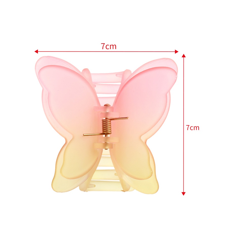 Kẹp Tóc Càng Cua 7cm Bằng Acrylic Nhám Thời Trang Cho Nữ