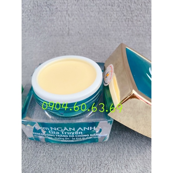 Kem NGÂN ANH GIA TRUYỀN 25g Vip2 Dưỡng Trắng Da Chống Nắng
