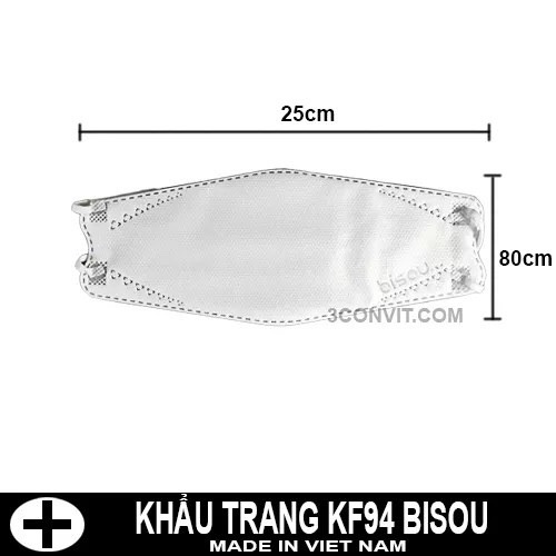 Combo  Khẩu Trang Y Tế Cao Cấp Bisou KF94