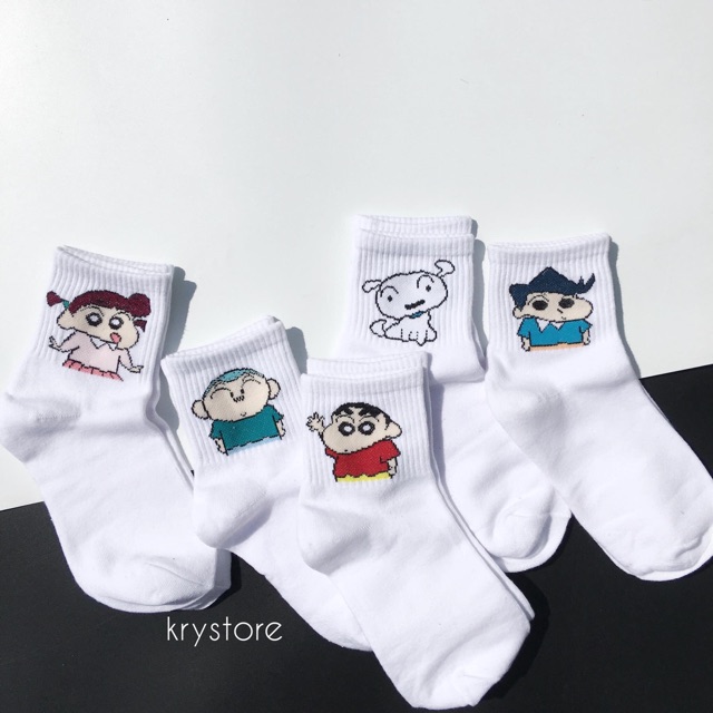 Tất hình shin ảnh thật ( XẢ KHO 2000 ĐÔI )