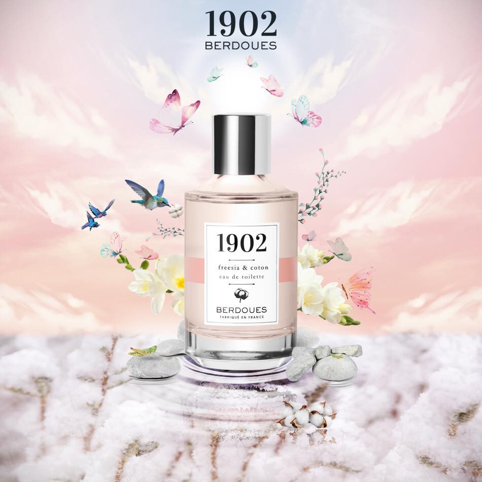 Nước hoa Freesia Hương Lan Tiên và Cotton 100ml Berdoues 1902