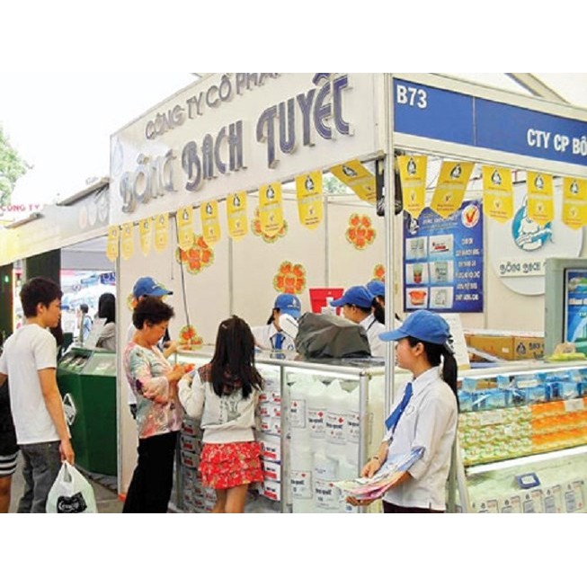 Tăm bông bạch tuyết hộp vuông