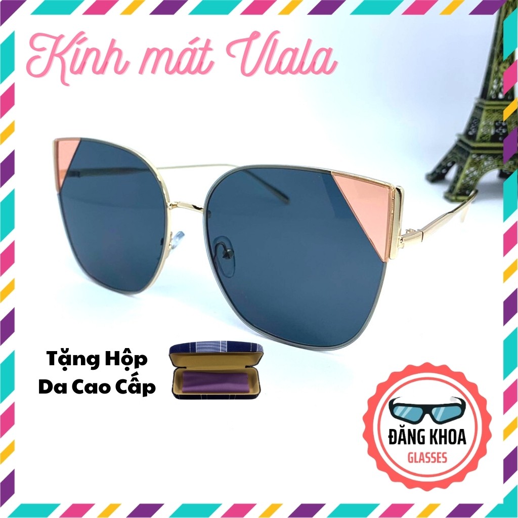 Kính Mát Nữ💖𝐅𝐑𝐄𝐄𝐒𝐇𝐈𝐏💖Mắt Kính Thời Trang Nữ VLA50 Trẻ Trung, Sang Trọng, Quý Phái - Bảo Hành 6 Tháng [Mua 1 Tặng 1]