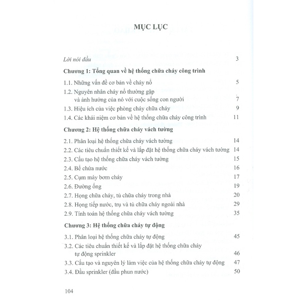 Sách - Hệ Thống Chữa Cháy Công Trình