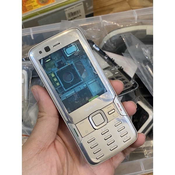 Vỏ chính hãng Nokia N82 trắng và đen