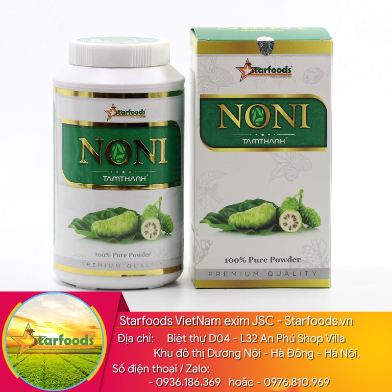 Bột trái nhàu khô nhà làm - Noni Tâm Thành - hộp nhựa 400g | BigBuy360 - bigbuy360.vn