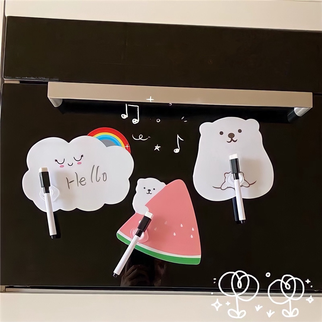 Bảng ghi chú hình gấu dễ thương