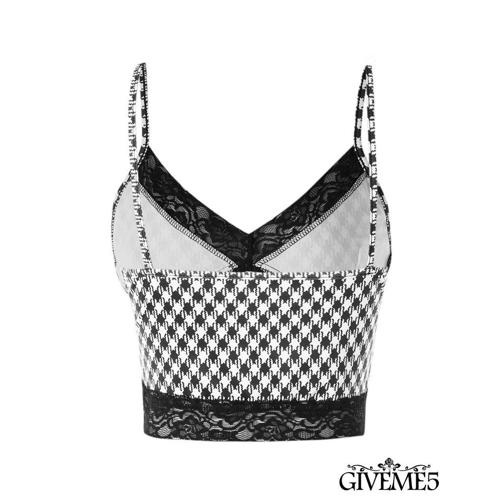 Áo Lửng Hai Dây Phối Ren Thời Trang Quyến Rũ Dành Cho Nữ